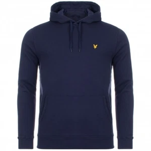 LYNE & SCOTT MEN'S PULLOVER HOODIE NAVY SIZE XL - Picture 1 of 2