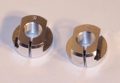 PAR DE TUERCAS HUSILLO BILLET IZQUIERDA DERECHA EMPI 9616 VOLKSWAGEN T1 BUG BEETLE 1949-1965 Foto 1 de 3