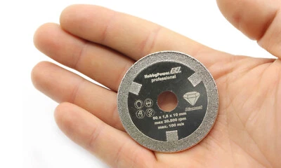 Mini Diamanttrennscheibe Trennscheiben Ø 50mm x 10mm für Bosch Easy Cut & Grind - Bild 1 von 4