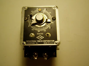 Vintage Industrial Timer Corporation ITC 3-minute Time Delay # CSF-J5573-3MIN - Picture 1 of 3