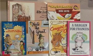 Homeschool Lot of 6 Early Grade School Used Former Library Paperback Books - Picture 1 of 4