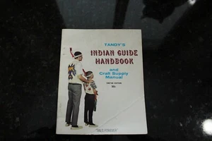 Vintage 1967 Tandy's Indian Guide Handbook And Craft Supply Manual - Picture 1 of 7