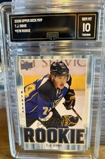 GMA 10 Gem Mint TJ T. J. OSHIE 2008/09 Upper Deck MVP ROOKIE CARD!