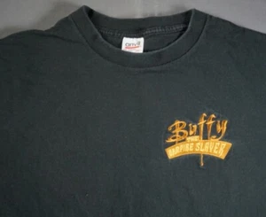 Camisa De Colección Buffy The Vampire Slayer Mena XL Logo Puntada Única Sarah Michelle - Imagen 1 de 7