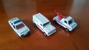 Set of 3 diecast Corgi Police cars - Picture 1 of 4