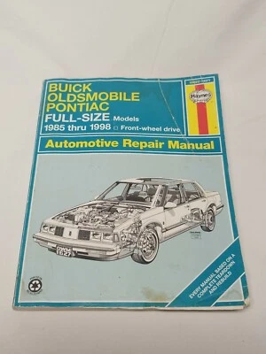 Buick Oldsmobile Pontiac 1998 tamaño completo tracción delantera modelos Haynes 19020 manual Foto 1 de 4