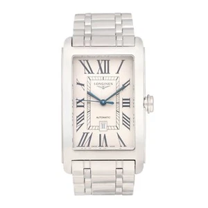 Longines L57674716 Dolcevita Men's Automatic White Dial 28 mm Watch MSRP $1775 - Picture 1 of 4