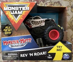 Spin Master Monster Jam Monster Mutt Dalmatian Rev N Roar Age 3 & Up - Picture 1 of 5