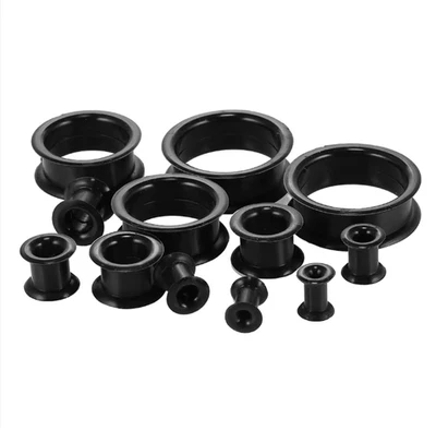 1 or Pair 3-40mm Silicone Stretcher Earing Flesh Tunnel Ear plug Expander Large - Image 1 of 4