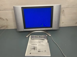 Sharp Aquos LC-15B6U 15” LCD TV With Remote Retro Gaming Mint Condition - Picture 1 of 8