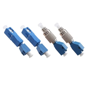 Adaptateur de Convertisseur de Fibre Optique Hybride FC Mâle à LC +9848 - Afbeelding 1 van 4