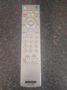 Genuine Sony RM-ED008 RM-ED007 RM-ED005 TV Remote KDL-40W2000 KDL-40V2900  - Picture 1 of 2