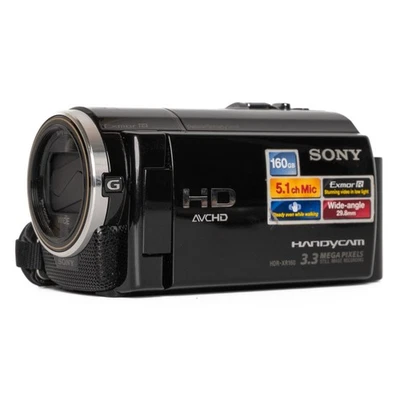 Sony Handycam HDR-XR160 160GB HDD/Memory Stick Camcorder - FULLY FUNCTIONAL - Image 1 of 4