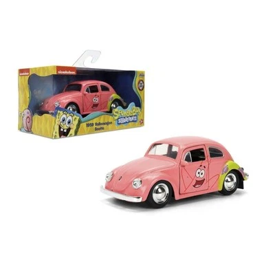 1:32 Patrick Star & VW Beetle -- Spongebob Squarepants -- JADA - Image 1 of 4