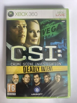 CSI: Deadly Intent Xbox 360 Brand New Sealed Pal Version - Image 1 of 4