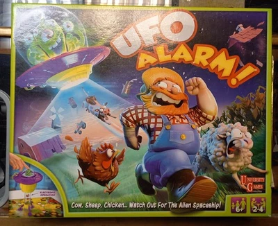 UFO Alarm Board Game By University Games - Tested Working - Free Postage - Image 1 of 3