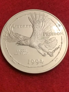 1994 P Proof Prisoners of Vietnam War Commemorative Silver Dollar - Picture 1 of 4