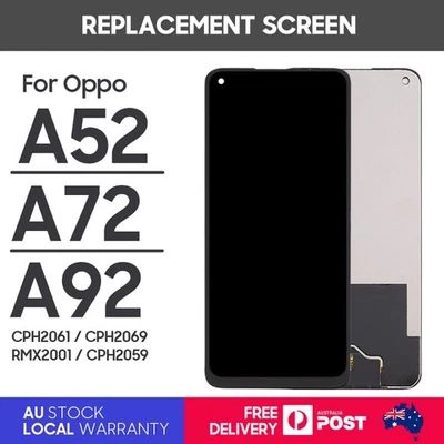 Oppo A52/ A72/ A92 LCD Touch Screen Assembly - Image 1 of 4