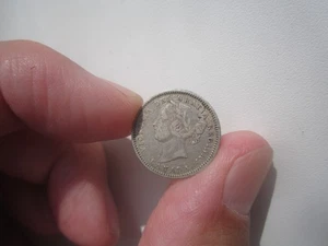 10 centavos Canadá 1880 - Imagen 1 de 2