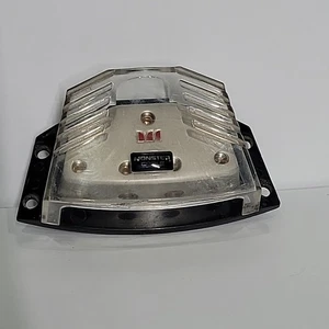 Monster Cable Solid Brass Power Distribution Block One 2 AWG In Four 8-10AWG - Picture 1 of 4