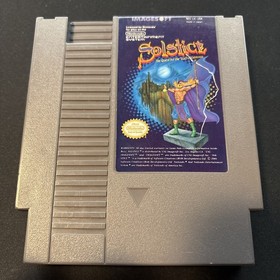 Solstice The Quest For The Staff Of Demnos Nintendo NES cartridge Tested
