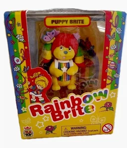 Rainbow Brite Cachorro Brite Primavera Mini Figura Cheebee Toys 2.5 pulgadas Sujeto Leal - Imagen 1 de 3