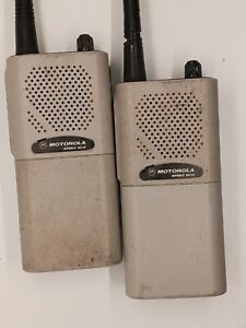 Two Motorola Spirit SV11 2 Way Radios, No Batteries, Do Not Know if they work