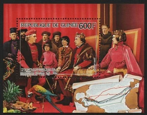 Guinea 1986 - Mi-Nr. Block 229 A ** - Estampillada sin montar o nunca montada - Barcos - Columbus - Imagen 1 de 1