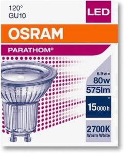OSRAM Ampoule Parathom PAR16 80 120° 6.9W 575LM GU10 2700K Blanc Chaud - Bild 1 von 4