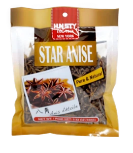 Hunsty Pure & Natural Star Anise 3.52 Oz (100 g)八角, Anise Estrella Seeds Herb - Picture 1 of 1