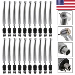 Yabang Dental Fast/High Speed Handpiece with 4-Hole Coupler fit NSK QD-J - Picture 1 of 27