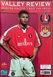 Charlton Athletic V West Ham United - 2000/01 Premiership - 22nd January 2001 - Picture 1 of 1