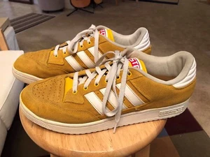 Vtg Adidas G08051 NBA Houston Rockets Yellow Men’s US13 Athletic Sneakers Shoes - Picture 1 of 12