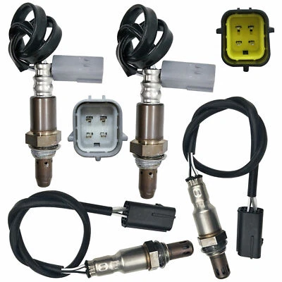 4Pcs Oxygen Sensor For 2007 Infiniti G35/Nissan 350Z 3.5L Upstream & Downstream - Image 1 of 4