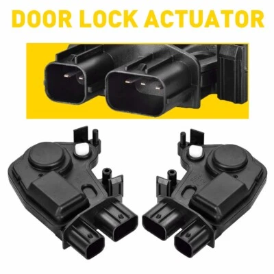 Pair Left & Right Power Door Lock Actuators fit Honda Accord Civic CRV Acura RSX - Image 1 of 4