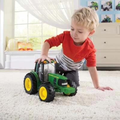 TOMY JOHN DEERE 7330 BIG FARM TRACTOR 1:16 Realistic Vehicle w/ Lights & Sounds - Image 1 of 4