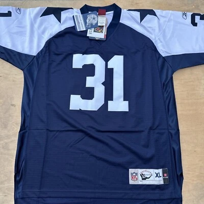 Deadstock VTG Dallas Cowboys Roy Williams #31 Throwback Jersey XL Stitched Y2K - Image 1 of 4