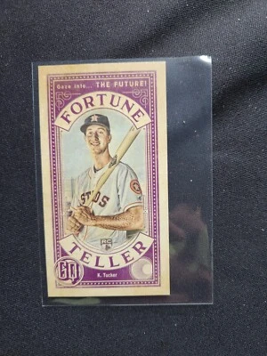 2019 Topps GQ Baseball Kyle Tucker RC Fortune Teller #FTM-KT - Image 1 of 2