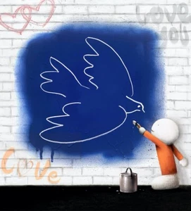 Doug Hyde Peace of Art Limited Edition Giclée Druck - Bild 1 von 1
