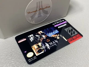 Etiqueta de juego de repuesto Batman Returns (SNES) Super Nintendo - Imagen 1 de 1
