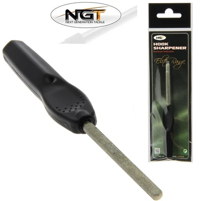 NGT Fishing Hook Sharpener File Tool Stone Fishing Tackle Carp Coarse Fly Sea - Image 1 of 4