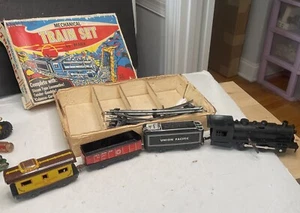Vtg MARX Mechanical Train Set 526 Union Pacific Tin Litho Complete w/Key & Box. - Picture 1 of 13