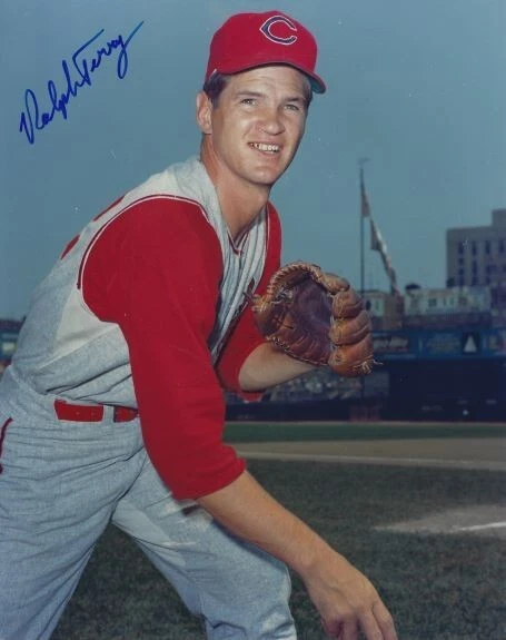 Autographed RALPH TERRY  8x10 Cleveland Indians Photo - COA - Image 1 of 1