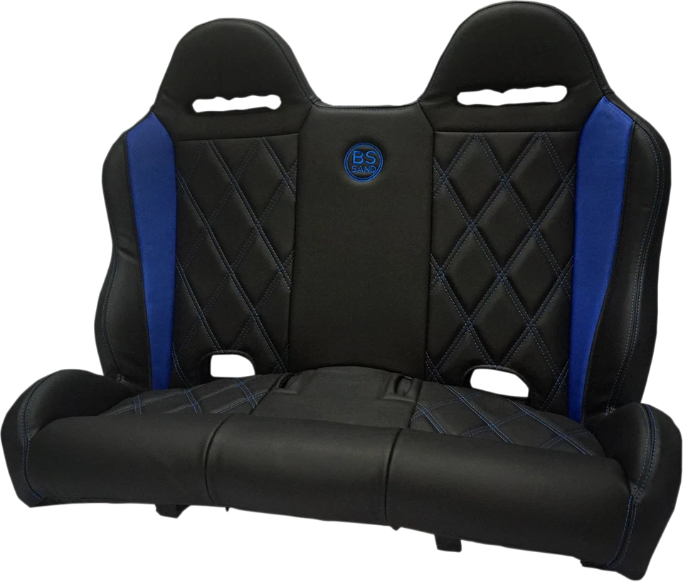 2018-2020 for Can-Am Maverick X3 Turbo X RC Performance Bench Seat Black/Blue - Image 1 of 1
