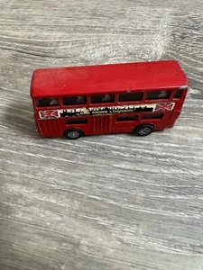 CORGI JUNIORS “SEE MORE LONDON” Bus JB 20 1:72 - 1978 Double Decker Red Bin 51 - Picture 1 of 2