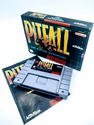 Pitfall: The Mayan Adventure (Super Nintendo Entertainment System, CIB - Image 1 of 4