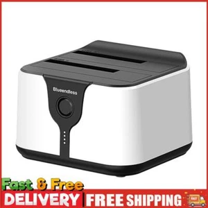 USB 3.0 zu SATA Dual Bay SATA 2,5 & 3,5 Zoll Festplatte Dockingstationen 20TB X2 ~ - Bild 1 von 14