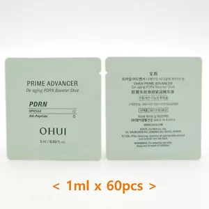 O HUI Prime Advancer Deedad PDRN Booster Shot 1 ml x 60 piezas Elasticidad K-Beauty - Imagen 1 de 5