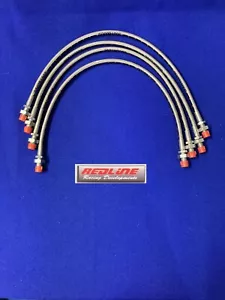4 x Goodridge Brake Pipe Assembly Bulkhead/Bulkhead M10 x 1mm thread - Picture 1 of 2