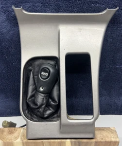 1999-2000 TOYOTA 4RUNNER CENTER CONSOLE GEAR SHIFTER BEZEL SILVER 58804-35220 - Picture 1 of 12
